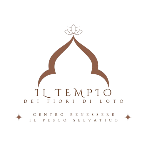 Logo tempio fiori di loto galliate novara centro benessere